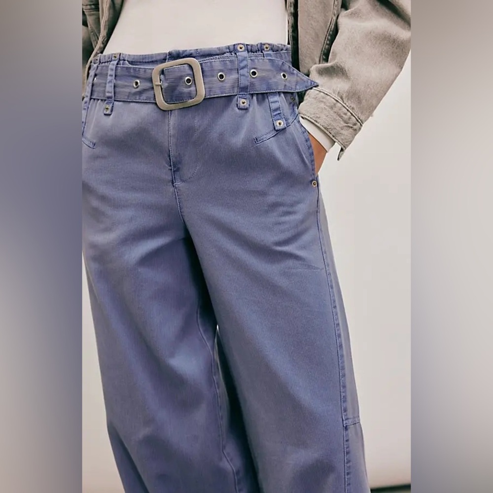 Stylish Blue Women's Pants